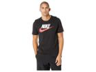 Nike Futura Icon Tee (black) Men's Short Sleeve Pullover