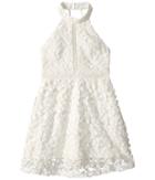Bardot Junior Gemma Halter Dress (big Kids) (white) Girl's Dress