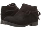 Nine West Kids Cyndees (toddler/little Kid) (black Microfiber) Girls Shoes
