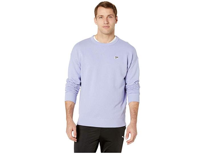 Puma Downtown Crew (sweet Lavender) Men's Sweatshirt