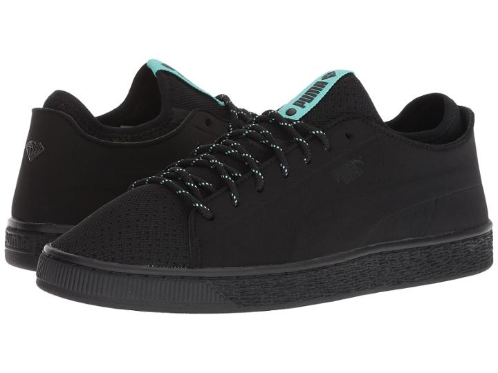 Puma Basket Sock Lo Diamond (puma Black) Men's Shoes