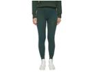 Adidas By Stella Mccartney Training Seamless Block Tights Ce8439 (dark Green) Women's Casual Pants