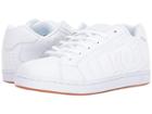 Dc Net (white/gum) Men's Skate Shoes
