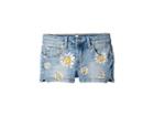 7 For All Mankind Kids Daisy Short Shorts (little Kids) (vintage Air Light) Girl's Shorts