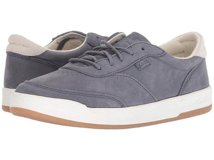 Keds Match Point Nubuck (blue Nubuck) Women's Lace Up Casual Shoes