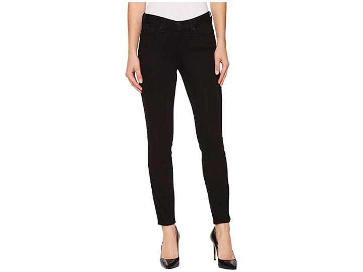 Nydj Dylan Skinny Ankle Jeans In Luxury Touch Denim In Black (black) Women's Jeans