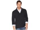 Polo Ralph Lauren Wool Shawl Cardigan (deep Black Heather) Men's Sweater