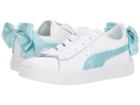 Puma Kids Basket Bow Ac Ps (little Kid/big Kid) (island Paradise) Girls Shoes