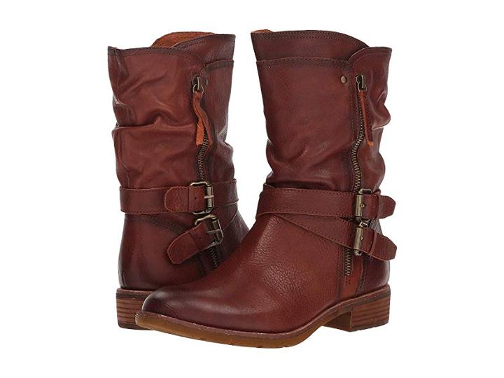 Sofft Barcelona (whiskey Canneto) Women's Zip Boots
