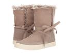 Toms Vista Water-resistant Boot (desert Taupe Waterproof Suede/faux Fur) Women's Pull-on Boots