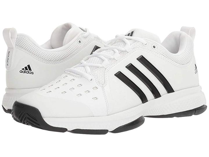 Adidas Barricade Classic Bounce (footwear White/core Black) Men's Tennis Shoes