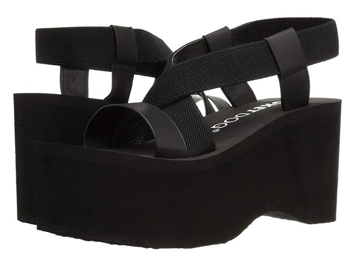 Rocket Dog Bayer (black/black Gore/smooth Pu) Women's Sandals