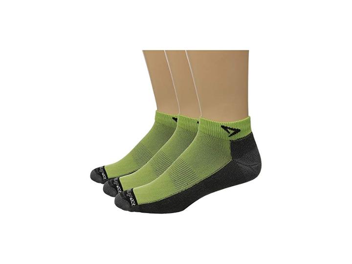 Drymax Sport Lite Trail Running Mini Crew 3-pack (lime Green/anthracite) Crew Cut Socks Shoes