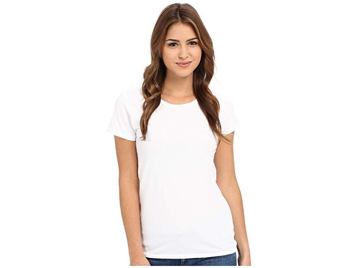 Alternative Cotton Jersey Vintage Tee (white) Women's T Shirt