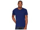 Polo Ralph Lauren 2/20 Mini Terry Short Sleeve Crew (deep Atlantic/nevis & Rl2000 Tipping/nevis Pp) Men's Underwear