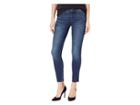 7 For All Mankind The Ankle Skinny With Double Black Velvet Stripes In B(air) Authentic Chance (b(air) Authentic Chance) Women's Jeans