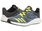 Adidas Kids Fortarun Print (little Kid/big Kid) (solid Grey/solar Yellow/black) Boys Shoes