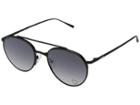 Guess Gf6047 (satin Black/smoke Gradient/light Flash Lens) Fashion Sunglasses
