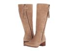 Naturalizer Demi Wide Calf (oatmeal Oily Suede) Women's  Boots