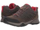 The North Face Hedgehog Hike Ii Gtx(r) (bone Brown/rage Red) Men's Shoes