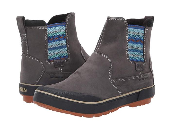 Keen Elsa Ii Chelsea Waterproof (steel Grey/raven) Women's Shoes