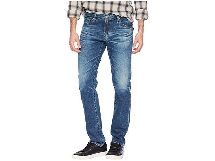 Ag Adriano Goldschmied Tellis Modern Slim Leg Denim Pants In 14 Years Plight (14 Years Plight) Men's Jeans