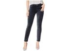 7 For All Mankind Velvet Ankle Skinny In Blackened Emerald (blackened Emerald) Women's Jeans