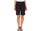 Nydj Petite Petite Bermuda Shorts In Black (black) Women's Shorts
