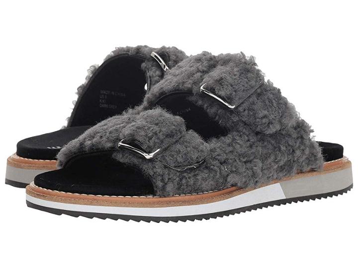 Jane And The Shoe Kiki (grey Faux Shearling) Women's Boots