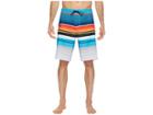 Quiksilver Everyday Stripe Vee 21 Boardshorts (cherry Tomatoe) Men's Swimwear