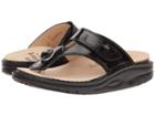 Finn Comfort Calmasino (black Patent) Women's Sandals