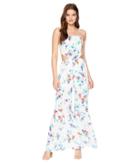 Jack By Bb Dakota Natalia Printed Jumpsuit (bright White) Women's Jumpsuit & Rompers One Piece