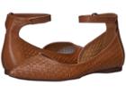 French Sole Adrienne (cognac Woven Leather) Women's Shoes