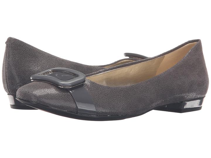 Anne Klein Elonie (dark Grey Leather) Women's Shoes