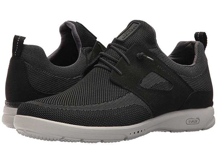 Rockport Truflex Mesh Tie (black) Men's Shoes