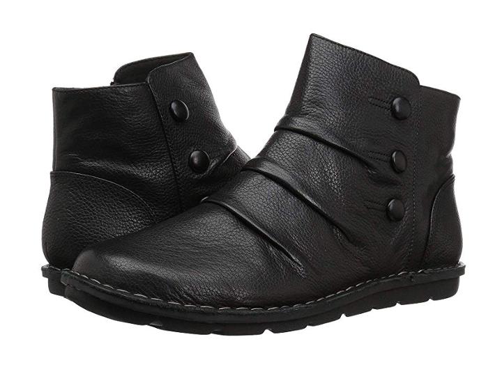Clarks Janice Verna (black Leather) Women's Shoes