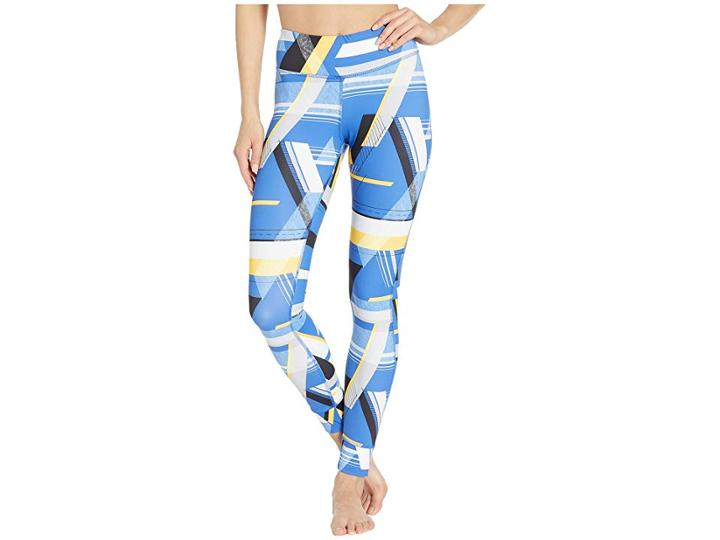 Reebok One Series Lux Bold Tights (crushed Cobalt) Women's Casual Pants