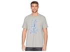 Psycho Bunny Graphic Tee (heather Grey) Men's T Shirt