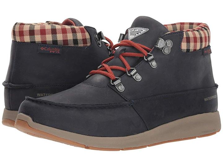 Columbia Bahama Boot Pfg (collegiate Navy/rusty) Men's Boots