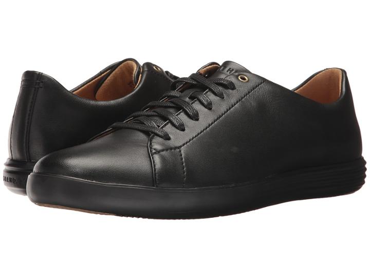 Cole Haan Grand Crosscourt Ii (black Leather/black) Men's Shoes