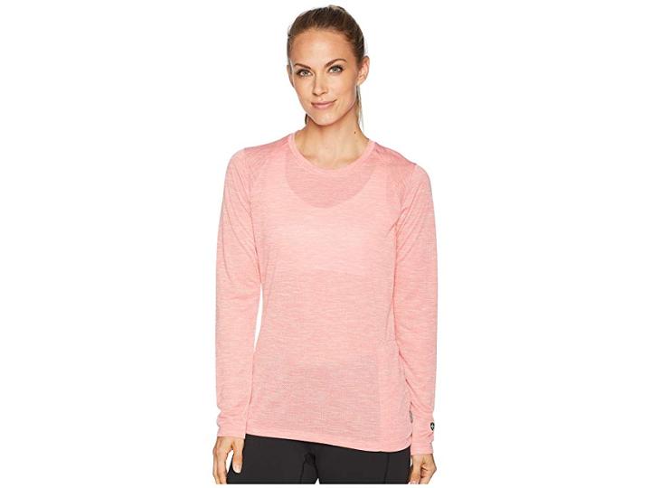 White Sierra Bug Free Trail Long Sleeve Tee (watermelon) Women's Long Sleeve Pullover