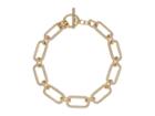 Michael Kors Iconic Pave Link Statement Necklace (gold) Necklace