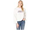 Juicy Couture Juicy Sequin Pullover (bleachedbone) Women's Clothing