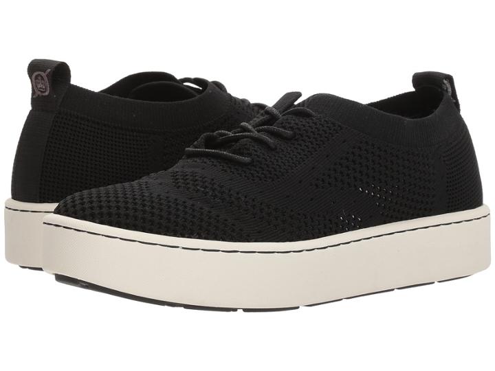 Born Sunburst (black Knit Fabric) Women's Shoes