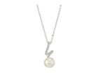 Swarovski Gabriella Pearl Pendant Necklace (rhodium Plating/white) Necklace