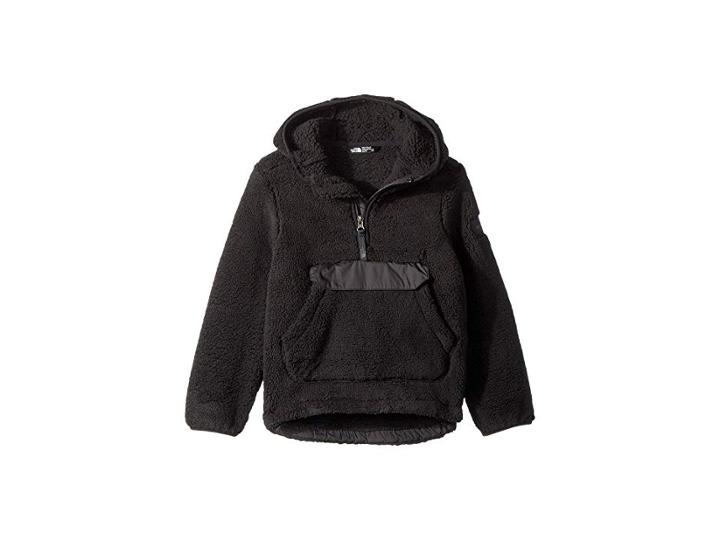 The North Face Kids Campshire Pullover Hoodie (little Kids/big Kids) (tnf Black) Girl's Sweatshirt