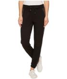 Ivanka Trump Knit Quilted Leisure Pants (black/charcoal) Women's Casual Pants