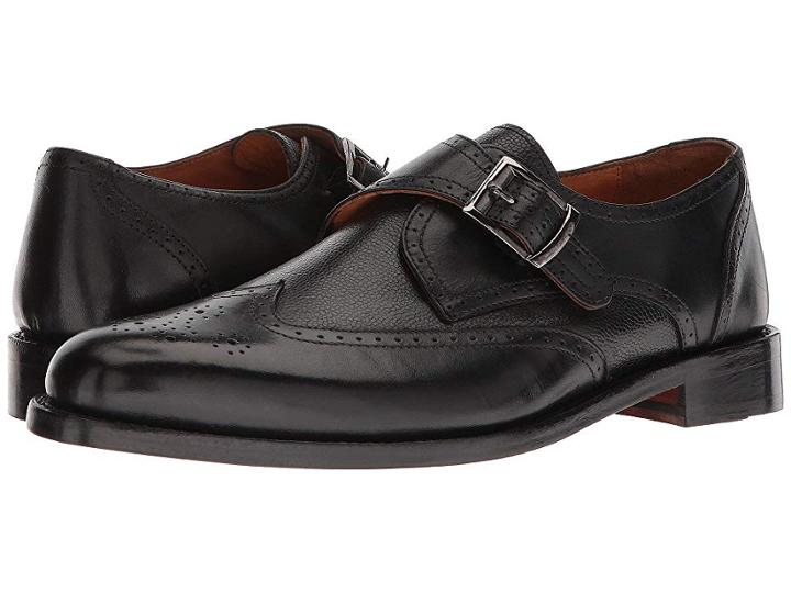 Carlos By Carlos Santana 1960 M (black Full Grain Calfskin Leather) Men's Shoes