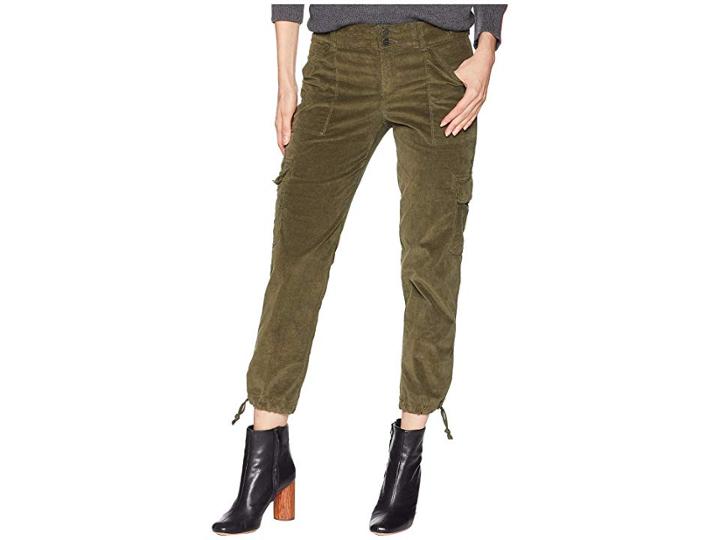 Sanctuary Terrain Crop Pants (dark Prosperity Green) Women's Casual Pants