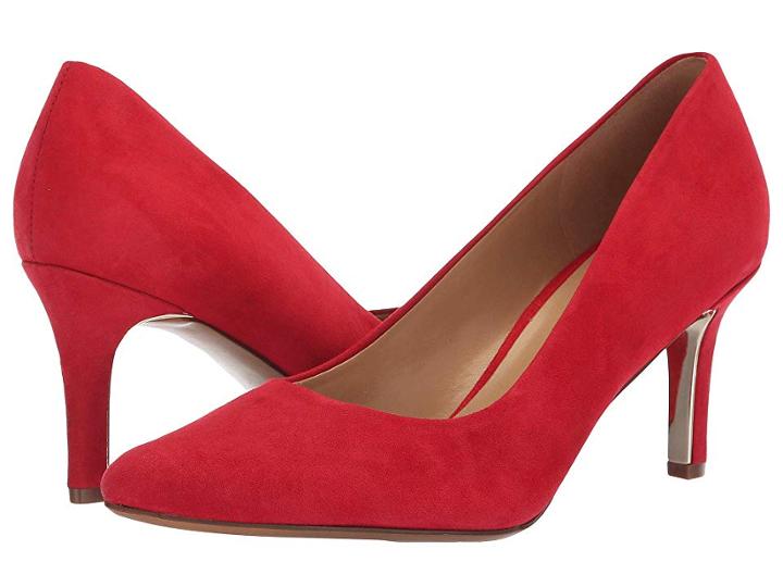 Naturalizer Natalie (hotsauce Suede) High Heels